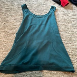Lululemon teal tank top